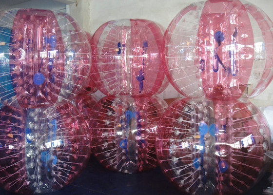 Boule de butoir de bulle de boule du football gonflable coloré de Zorbing pour le jeu extérieur
