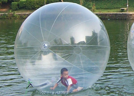 PVC transparent TPU marchant sur la taille de coutume d'impression de logo de boule de bulle de l'eau