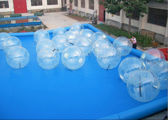 PVC extérieur gonflable de marche/TPU d'épaisseur des jouets 1.0mm d'Aqua grand