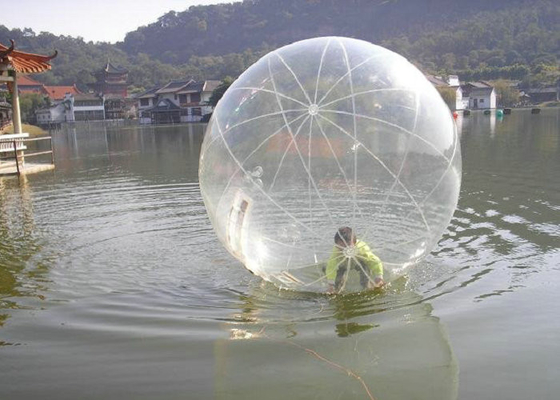 Boule gonflable claire de bulle de TPU diamètre de 1.8m - de 3.0.M pour la marche de l'eau