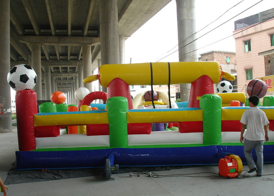 Sports - parc gonflable extérieur orienté, parc gonflable de garantie de 1 an pour des adultes