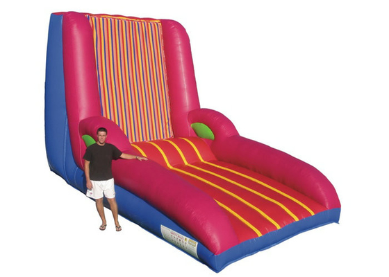 Tailles gonflables interactives du mur 5mx4m 7mx5m de Velcro pour s'élever extérieur