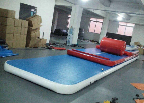 Gymnastique gonflable de voie de dégringolade de preuve de fuite Cheerleading la largeur gonflable du tapis 1.8m