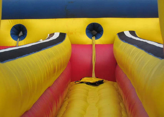 Résistance à l'abrasion gonflable de course de Bungee de trois de ruelles jouets de sports pour des enfants et des adultes