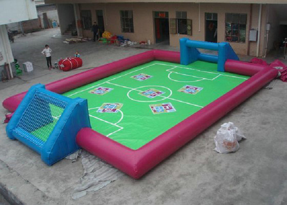 Terrain de football extérieur gonflable d'explosion de résistance à l'abrasion de jouets de sports interactifs