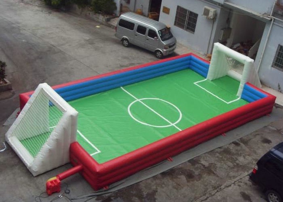 Terrain de football extérieur gonflable d'explosion de résistance à l'abrasion de jouets de sports interactifs