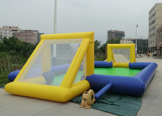 Jouets gonflables faits sur commande de sports 18x10m ignifuge pour le jeu de sports