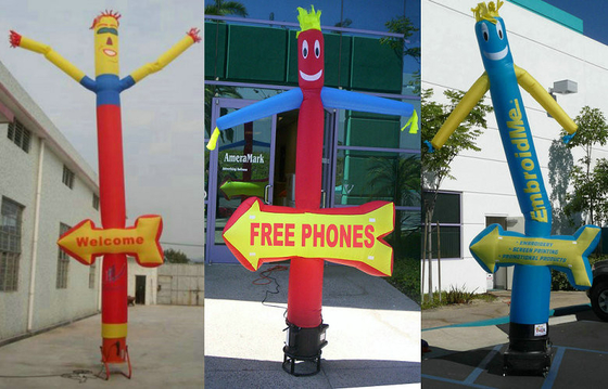 Nylon gonflable flexible de preuve de larme de signes de publicité avec le Signage directionnel