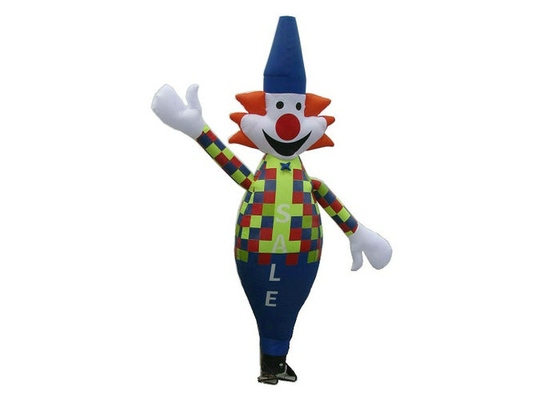 4 - danseur contagieux d'air de clown de publicité de taille de 6m d'oeil gonflable de signes