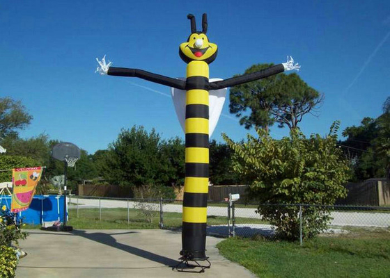 Abeille Inflatables de publicité fait sur commande de danse imperméable pour l'événement de promotion