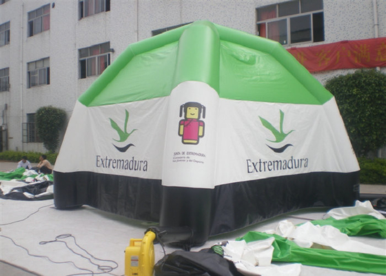 Tente gonflable extérieure de logo fait sur commande écologique pour des promotions d'affaires