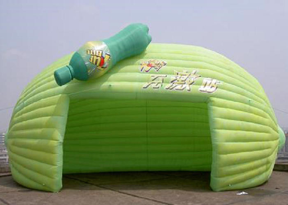 Matériaux écologiques impression gonflable extérieure promotionnelle de tente de belle