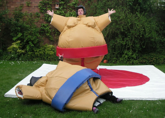Costumes de combat extérieurs de lutte de sumo de jeu facilement habillés pour des âges 5 ans aux adultes