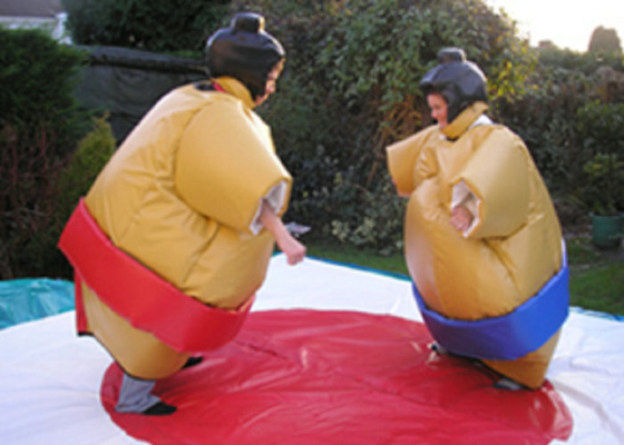 Costumes de combat extérieurs de lutte de sumo de jeu facilement habillés pour des âges 5 ans aux adultes