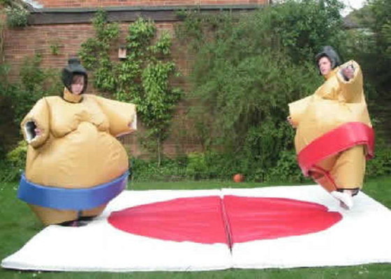 Costumes de combat extérieurs de lutte de sumo de jeu facilement habillés pour des âges 5 ans aux adultes
