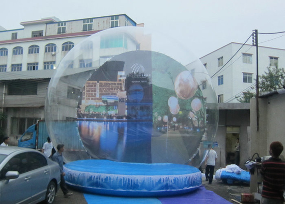 3m - globe gonflable de neige de Noël de diamètre de 5m dehors favorable à l'environnement