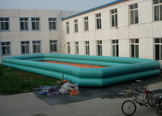 La piscine gonflable extérieure formée par place, grande explosion met ignifuge en commun