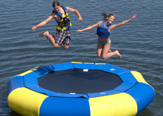 Trempoline de flottement protecteur UV de l'eau, côté enduit du trempoline deux d'explosion