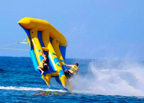 Bateaux de pêche bleus et jaunes de mouche, résistant UV de grande d'explosion lumière du soleil extérieure de jouets