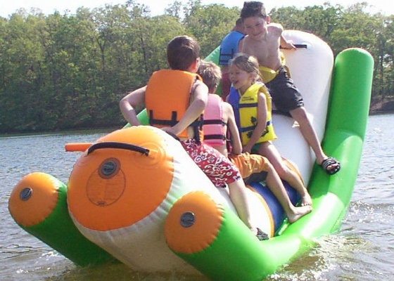 Flotteur gonflable de piscine de bascule de jouets de l'eau de bâche de PVC pour le parc d'attractions