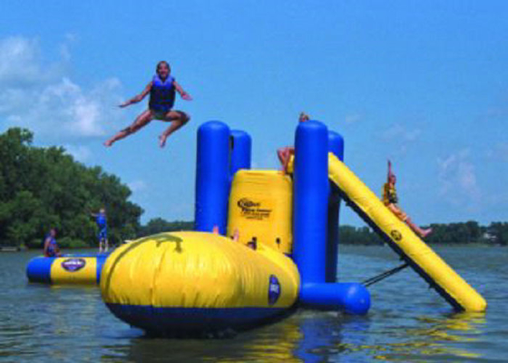 Jouets gonflables de lac safety élevée, jouets de piscine d'amusement avec la goutte gonflable de l'eau