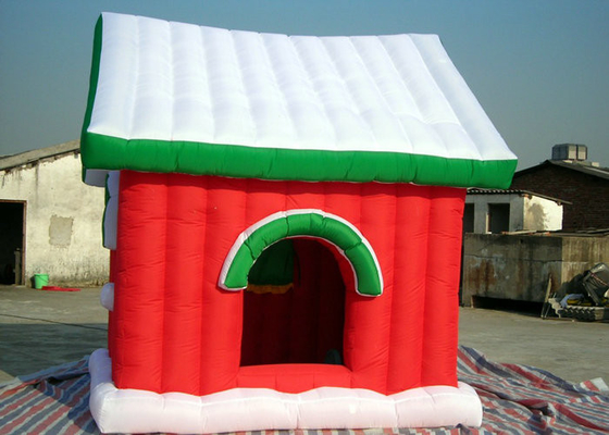 Châteaux sautants pleins d'entrain de décorations gonflables des vacances XI-004 pour le jeu d'enfants