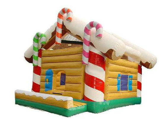 Chambre gonflable de Noël de PVC de longueur de 4m, larme gonflable de Chambre de saut résistante