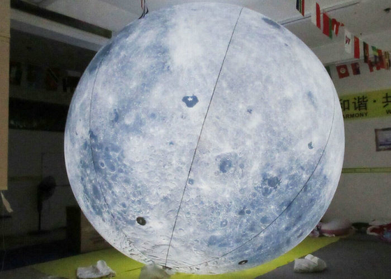 Boules gonflables du modèle LED de la terre, ballons d'hélium de PVC de 0.2mm avec des lumières de LED
