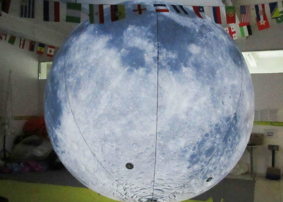 Boules gonflables du modèle LED de la terre, ballons d'hélium de PVC de 0.2mm avec des lumières de LED