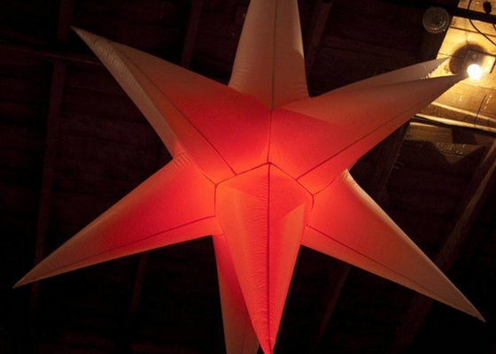 1m - étoile gonflable du diamètre LED de 2m, la haute définition gonflable de décoration d'étape