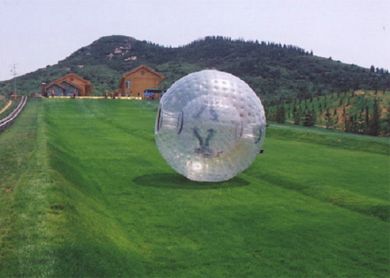 Grande boule écologique de bulle d'explosion, haut transparent de boule gonflable de hamster