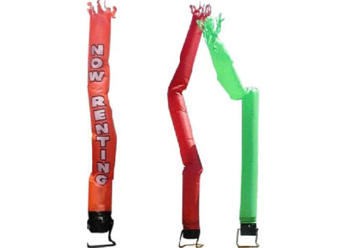 Homme de ondulation de publicité de PVC de Durble d'explosion colorée gonflable en nylon de signes