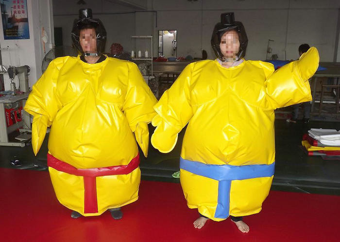 Ouate en soie de taille faite sur commande de costumes de lutte de sumo d'impression de logo à l'intérieur du contact doux