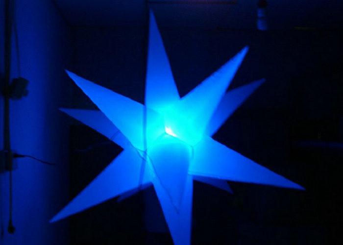 1m - étoile gonflable du diamètre LED de 2m, la haute définition gonflable de décoration d'étape